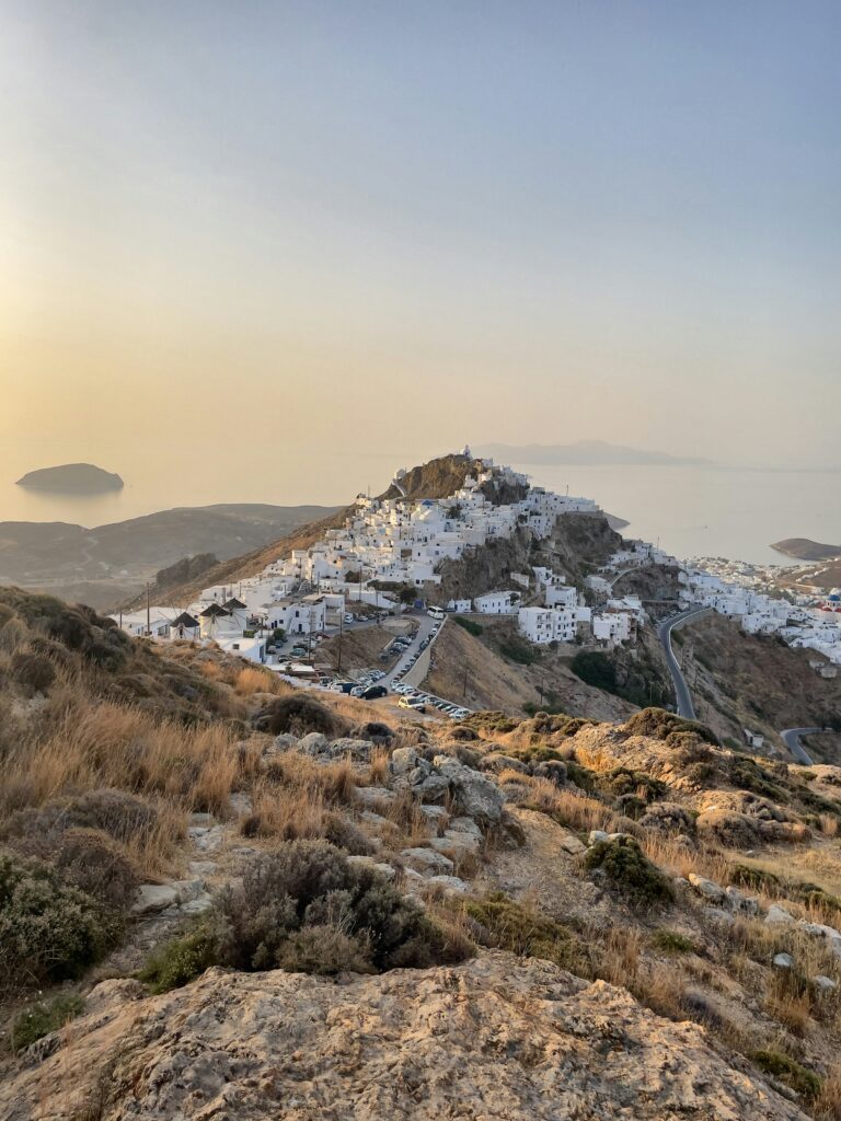 Serifos Chora sunrise