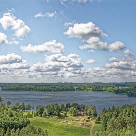 Lithuania, Lake ūkojas, Aukštaitija national park