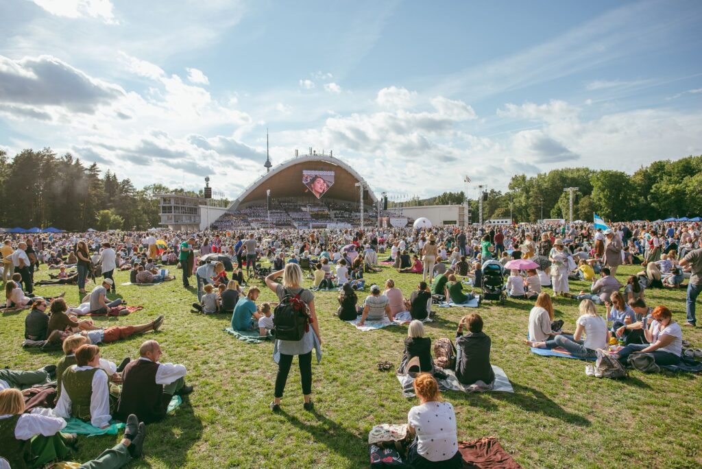 The Lithuania Song Festival (also called Song Celebration) is a massive traditional song and dance festival