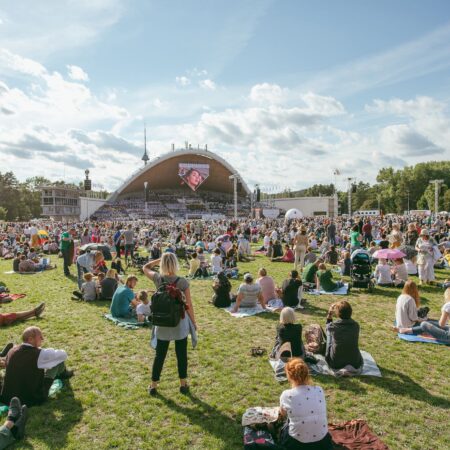 The Lithuania Song Festival (also called Song Celebration) is a massive traditional song and dance festival